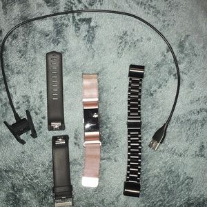 Fit Bit Charge 2 small w/ 3 interchangeable bands